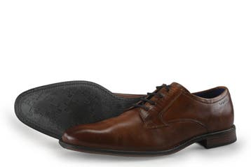 Bugatti Veterschoenen in maat 43 Cognac, Bugatti, Overige kleuren, Verzenden, Zo goed als nieuw