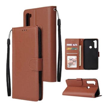 Xiaomi Redmi 7A Leren Flip Case Portefeuille - PU Leer, Verzenden, Nieuw