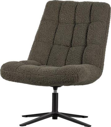WOOOD Job Draaifauteuil Teddy Groen, Nieuw