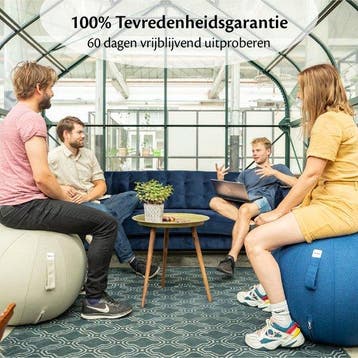 2dekans | Bckz Zitbal Kantoor en Thuis 75 CM - Luxe Yoga Bal, Ophalen of Verzenden, Nieuw in verpakking