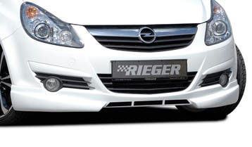 Rieger frontspoiler | Corsa D: 07.06-12.10 (tot Facelift) -, Auto-onderdelen, Verzenden, Nieuw, Opel