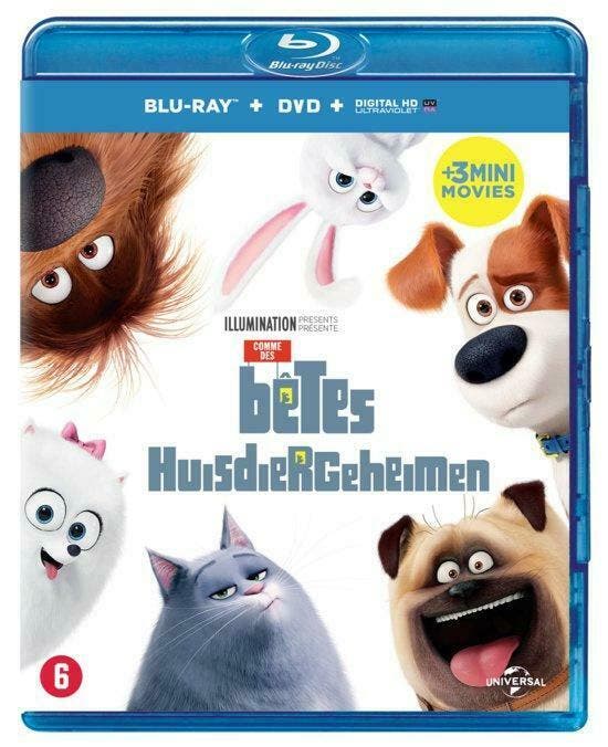 Huisdiergeheimen koopje (blu-ray tweedehands film), Cd's en Dvd's, Blu-ray, Ophalen of Verzenden