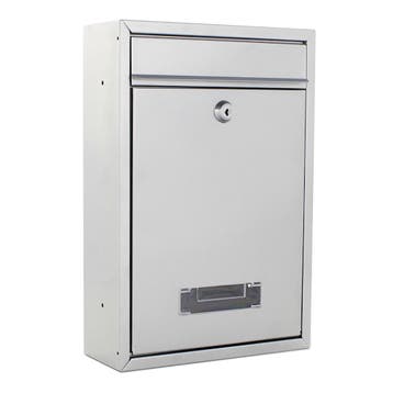 Profirst Mail PM 480 Brievenbus Zilver, Huis en Inrichting, Verzenden, Nieuw