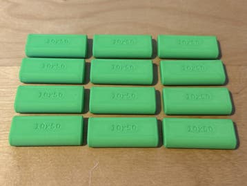 Set DryFit dominos 10x50mm voor Festool Domino - 12 stuks, Verzenden, Nieuw
