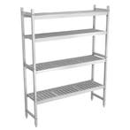 GGM Gastro | Aluminium/kunststof stelling - 1491x1800mm - |, Verzenden, Nieuw in verpakking