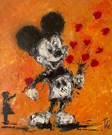 Laurent Pate (1970) - Mickey Banksy