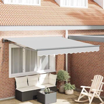 vidaXL Zijde Frame Verstelbaar Antraciet 3 x 2,5 m Staal, Tuin en Terras, Verzenden, Nieuw