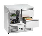 Bartscher Koelwerkbank | 260L | 1 Deur + 2 Laden 1/1 GN | 0°, Ophalen of Verzenden, Nieuw