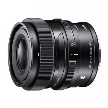 Sigma 50mm f/2.0 DG DN Contemporary Sony E-mount objectief, Audio, Tv en Foto, Fotografie | Lenzen en Objectieven, Verzenden, Gebruikt