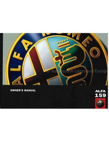 2007 ALFA ROMEO 159 SEDAN | SPORTWAGON INSTRUCTIEBOEKJE, Auto diversen, Handleidingen en Instructieboekjes