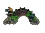 Brug met hut 10.5 cm / Aquarium decoratie  As-174, Dieren en Toebehoren, Vissen | Aquaria en Toebehoren, Verzenden, Nieuw, Gevuld zeewateraquarium
