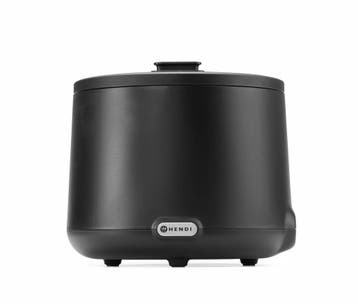 Hendi Soepketel UNIQ | 8L | Zwart | 220-240V/500W | ø365x325, Ophalen of Verzenden, Nieuw in verpakking
