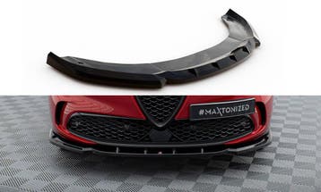 Voorspoiler V.2 Alfa Romeo Tonale Maxton Glans Zwart, Ophalen of Verzenden, Nieuw