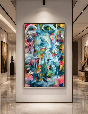 Timo Wedell - Pulse of Summer - XL- Abstract Art