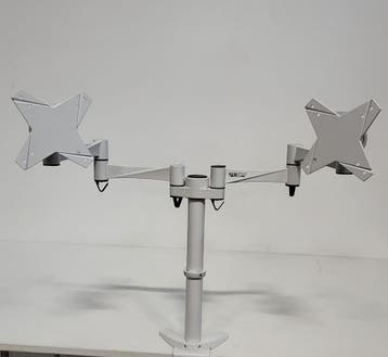 Newstar Neomount monitorarm, wit, voor 2 monitoren tot 27, Ophalen, Nieuw in verpakking