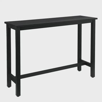 WOLTU Bartafel Keukentafel met Voetensteun - 140x40x100 cm -, Verzenden, Nieuw