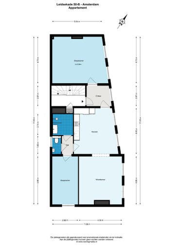 Te huur: Appartement Leidsekade in Amsterdam, Noord-Holland, Appartement, Amsterdam