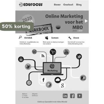 Werkboek Online Marketing voor het MBO (2020-2021), Verzenden, Zo goed als nieuw, Tim Gorter