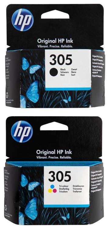 HP Cartridge HP 305 zwart/kleur - 2 stuks, Verzenden, Nieuw