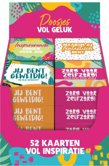 Display Doosjes Vol Geluk 4 X 4 Ex. |  | Nieuw, Ophalen of Verzenden, Nieuw
