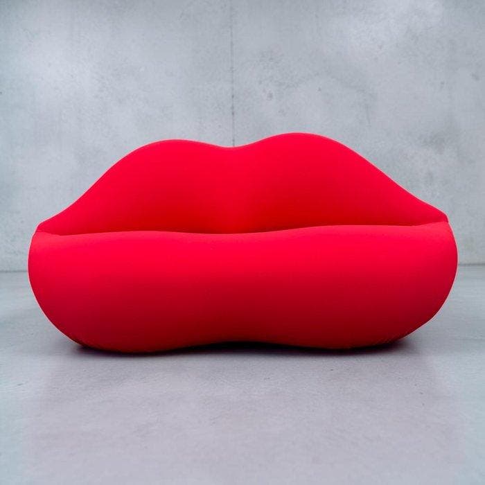 Gufram - Studio 65 - Bocca - Sofa - Polyurethaan, Antiek en Kunst, Kunst | Designobjecten