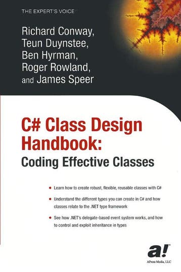 C# Class Design Handbook, Ophalen of Verzenden, Nieuw