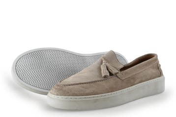Manfield Loafers in maat 44 Beige, Loafers, Manfield, Overige kleuren, Verzenden