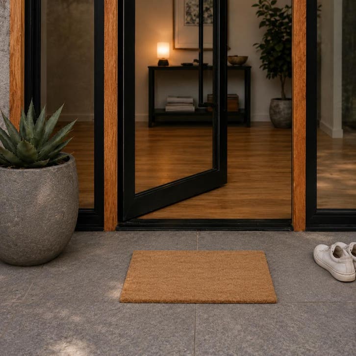 Kokosmat 40x60 cm - Naturel, Tuin en Terras, Deurmatten, Verzenden