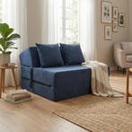 Logeermatras Navy Blauw | 200x70x15cm | Nieuw | Scherpe P..., Kinderen en Baby's, Nieuw, 70 tot 85 cm, Ophalen of Verzenden, Matras