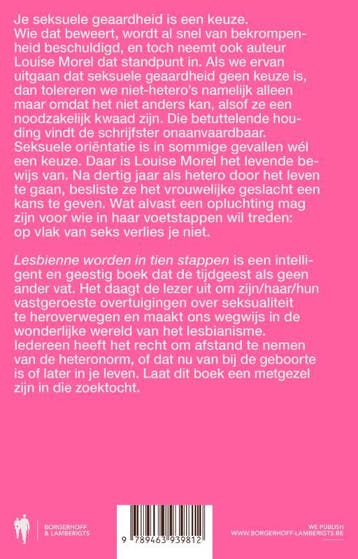 Lesbienne worden in tien stappen 9789463939812 Louise Morel, Verzenden, Zo goed als nieuw, Louise Morel