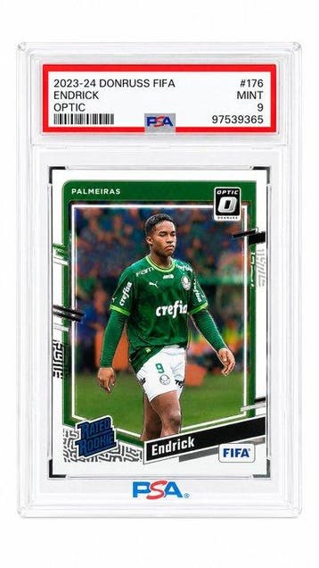 Panini 2023-24 Donruss FIFA Optic Endrick Rated Rookie RC, Nieuw