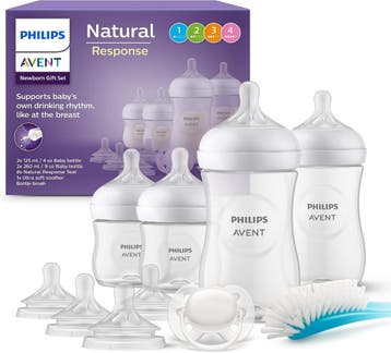 Philips Avent Flessenset - 4 stuks | Retourdeal 56% KORTING, Ophalen of Verzenden, Zo goed als nieuw, Overige typen