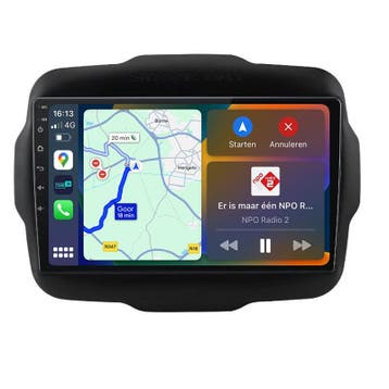 Jeep Renegade Navigatie Radio met Apple Carplay Android Auto, Ophalen of Verzenden, Nieuw