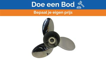Bieden: Michigan Apollo 3-Blade Stainless Steel Propeller 1, Ophalen of Verzenden, Nieuw