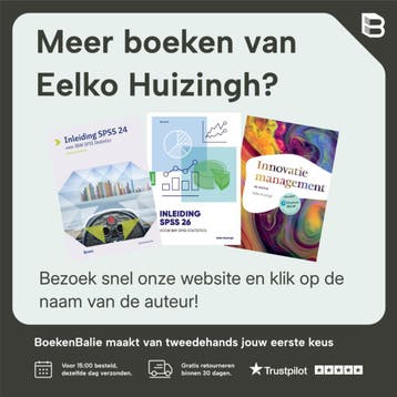 Inleiding SPSS 22 - Eelko Huizingh 9789039528006, Verzenden, Gelezen, Eelko Huizingh