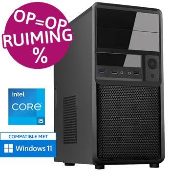 Core i5 12500T aanbieding - 32GB DDR5 - 1000GB Desktop PC, Nieuw