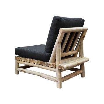 Showroommodel Piton middenelement teak, Ophalen of Verzenden, Nieuw