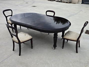 Tafel (5) - Hout, Textiel