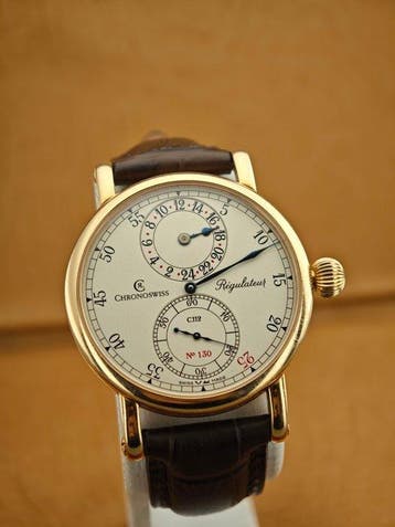Chronoswiss - Régulateur 24 – Ref. CH 1121 R – 18K Rose Gold, Nieuw