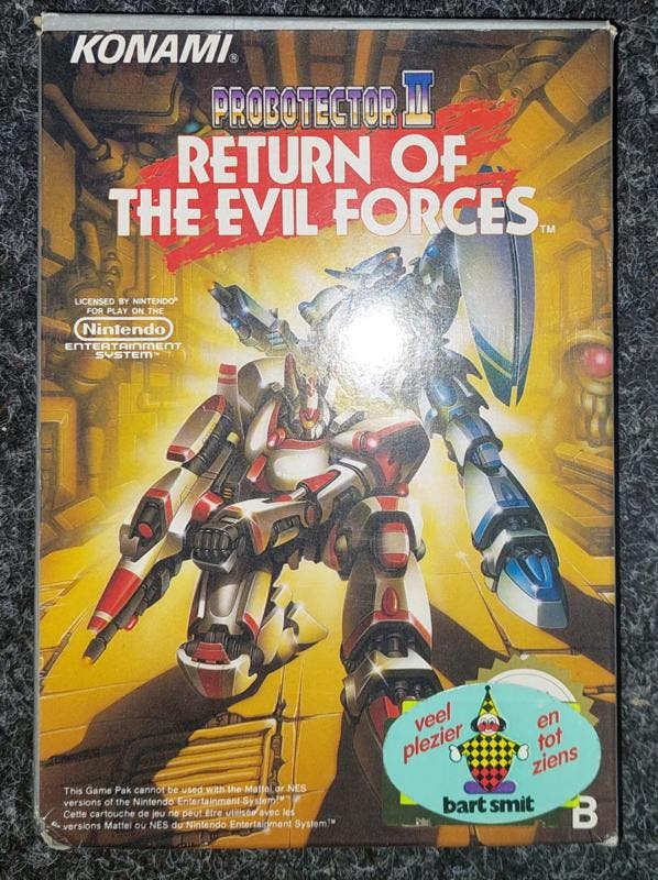 Probotector II return of the evil force (NES tweedehands, Spelcomputers en Games, Games | Nintendo NES, Zo goed als nieuw, Ophalen of Verzenden