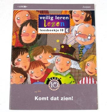 Veilig leren lezen 10 Komt dat zien Leesboekje, maanversie, Verzenden, Gelezen