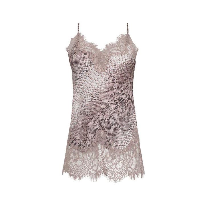 Gold Hawk • zijden top in python roze • XS, Kleding | Dames, Tops, Roze, Nieuw, Maat 34 (XS) of kleiner, Verzenden