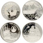 Portugal, Tonga, Tokelau, Fiji. 1993 - Boats (4 stuks)