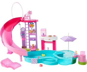 Barbie - Dream Pool Playset - Slide and Jacuzzi - Over 20 Ac, Verzamelen, Verzenden, Nieuw