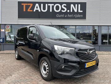 Opel Combo 1.5D L2 H1 Lang/Carplay/Camera/Cruise, Stof, Gebruikt, Euro 6, Zwart
