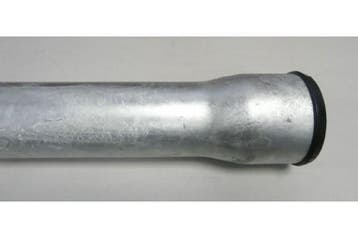 gegalvaniseerd ondereind Ø102 x 1000 mm met manchet, Ophalen of Verzenden, Nieuw