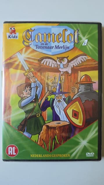 CAMELOT EN DE TOVENAAR MERLIJN (IN SEAL) (DVD), Verzenden, Gebruikt