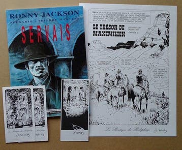 Servais - Ronny Jackson + 4x ex-libris - B - 1 Album -, Nieuw