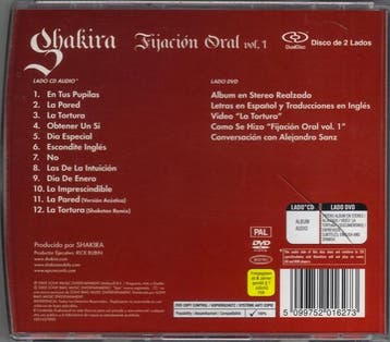 cd - Shakira - FijaciÃ³n Oral Vol. 1, Verzenden, Zo goed als nieuw