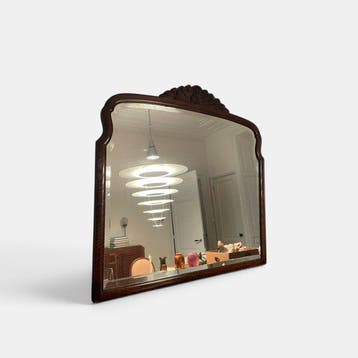Wandspiegel - Hout, Glas
